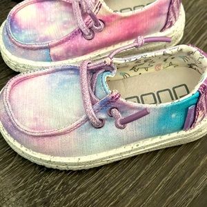 Hey dudes toddler size 6 shoes. Never worn, no tags.